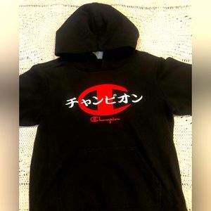 CHAMPION NEW w/o tag Hooded sweatshirt with Youth Med or Women’s small petite